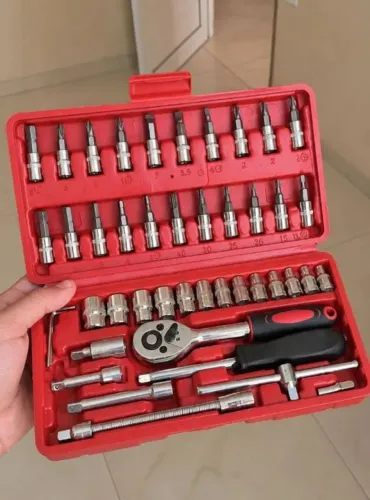 Maleta de Ferramentas 46 peças 
