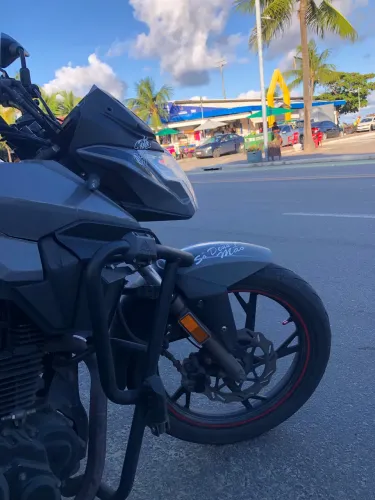 vende-se protetor de carenagem jef 150s