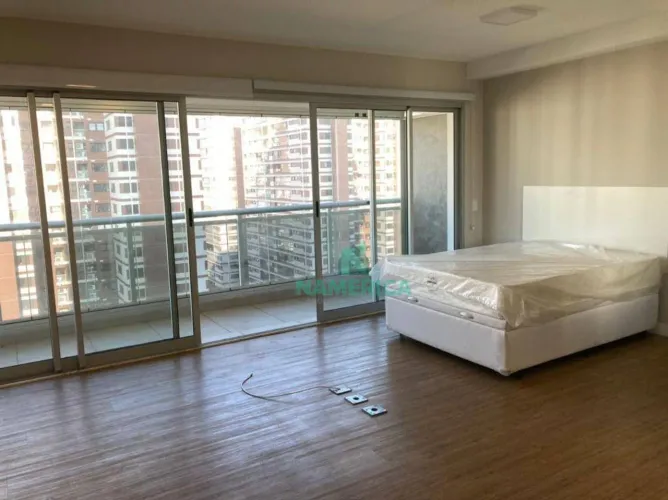Apartamento com 1 dormitório para alugar, 58 m² por R$ 5.250,00/mês - Chácara Santo Antôni