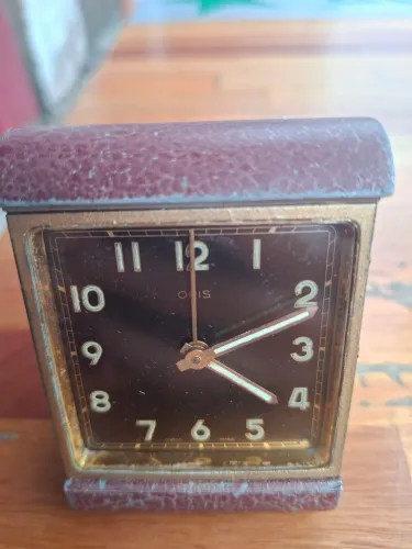 Rel ogio Despertador de Viagem Oris Vintage