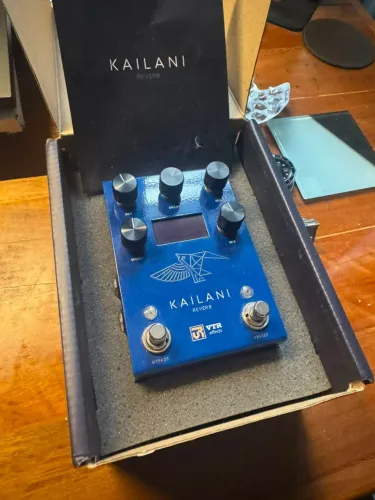 VTR Effects Kailani - Pedal de Reverb para guitarra e baixo