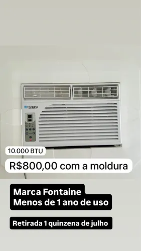 Ar condicionado 10.000BTUs Fontaine 