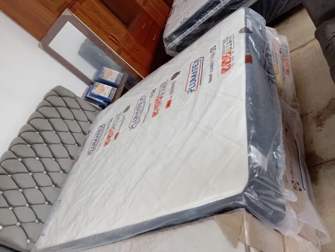 Conjunto box Queen molas ensacadas,cama