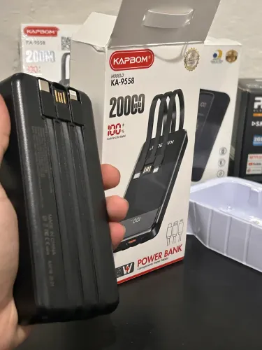 Powerbank 20.000 MaH - Até 4 cargas ENTREGA GRÁTIS 