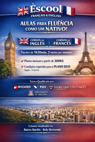 aulas de idiomas no buritis
