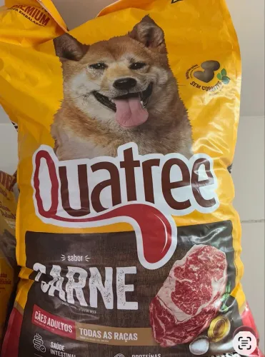 Ração cachorro quatree premiun 15 kg - Todas as raças
