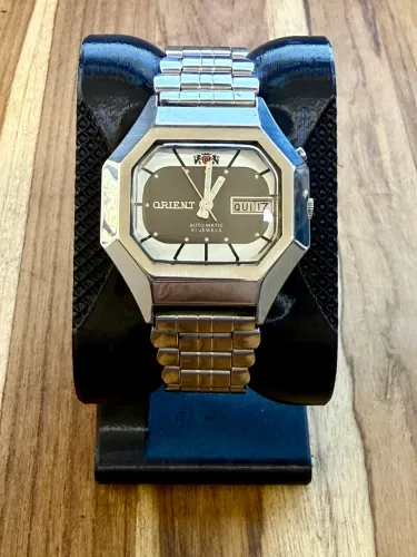 Relógio Orient TV Case Facetado - 1970
