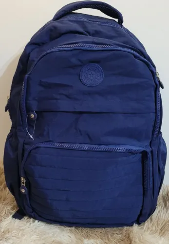 Mochila grande azul novaaa
