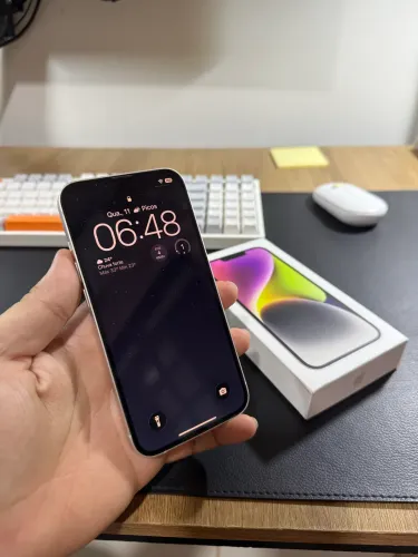 Iphone 14 branco 128 GB