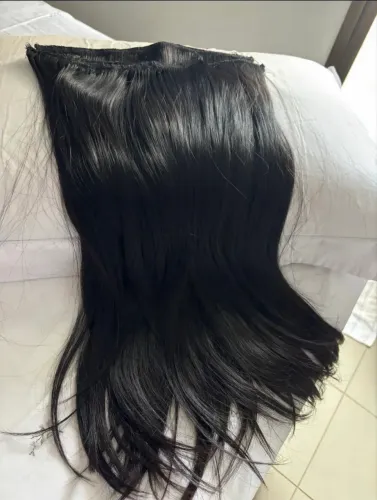 Cabelo vietnamita 3 telas 55cm a 60cm