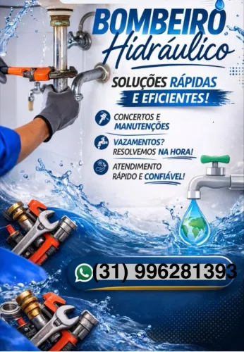 Bombeiro hidráulico trabalho qualidade com preço justo