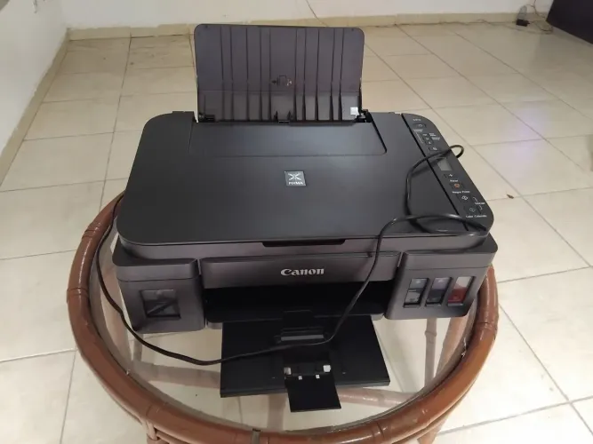 Impressora Canon mega tank G3110 multifuncional tanque de tinta com Wireless. Pouco uso.