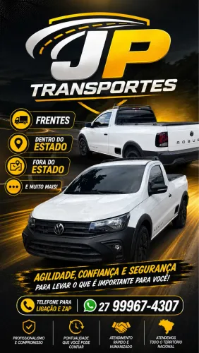 Frete dentro da grande vitória ou viagem para fora do estado 