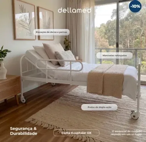 Cama Hospitalar 2 Movimentos DX Dellamed