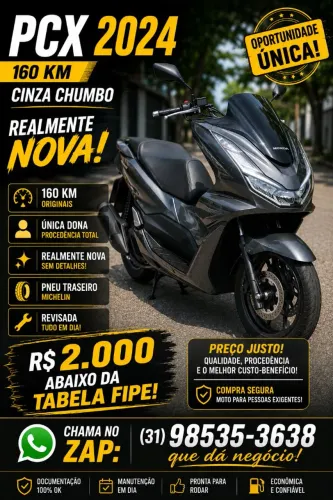 PCX 2024 oportunidade 