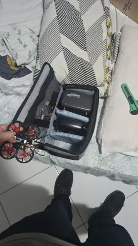 Drone FPV Whoop TinyGo 4K RTF Kit Completo GEPRC Óculos e Rádio