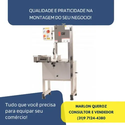 Serra Fita de Ossos CAF 220V Nova