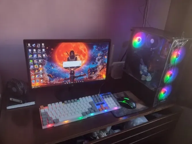 PC gamer completo novo de tudo