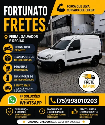 Fazemos carretos fretes