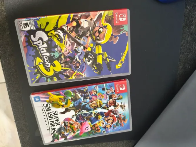 Splatoon 3 + super smash bros ultimate