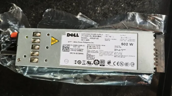 Kit 2 Fontes A502p-00 Dell R610 Powervault Nx3600 Nx3610 (Usado)