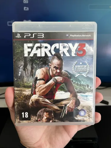 Jogo PS3 Far Cry 3 com caixa