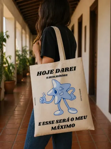 Ecobag com qualquer imagem ou nome personalizado