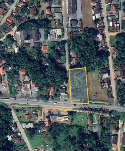 Terreno de esquina à venda, 3600 m², no bairro Encano do Norte, frente BR 470 -
