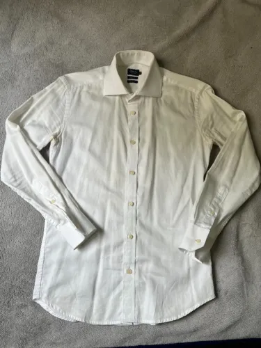 camisa social branca arrow slim fit sob medida