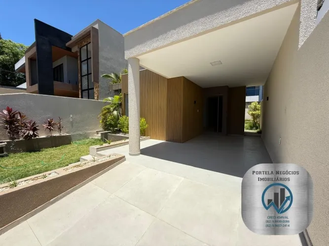 Casa em Condomínio para Venda em Maceió, Serraria, 3 dormitórios, 2 suítes, 4 banheiros, 2
