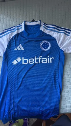 Camisa Cruzeiro Home - 2025 - Nova - Tamanho P