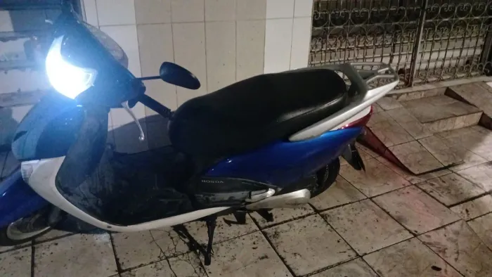 Moto Honda Lead Azul