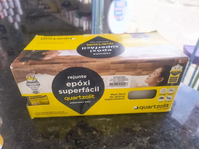 Rejunte Epóxi Quartzolit 1kg
