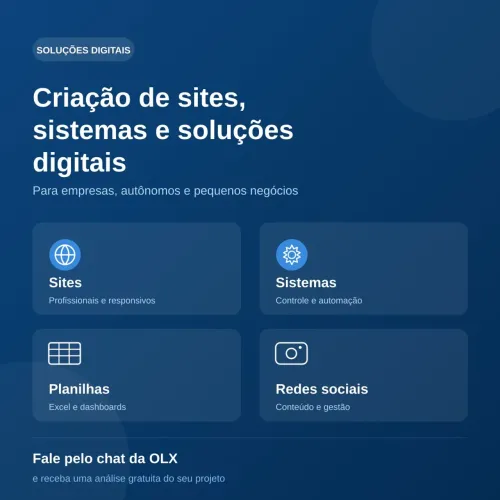 Sites, Sistemas e Automação para Empresas