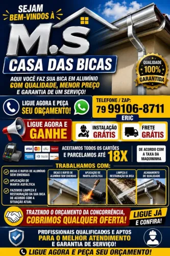 ?MEGA PROMOÇÃO DO SÃO JOÃO ?BICAS DE ALUMÍNIO SEM EMENDAS ?