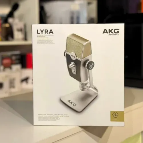 Microfone Condensador Akg Lyra C44-USB Ultra HD