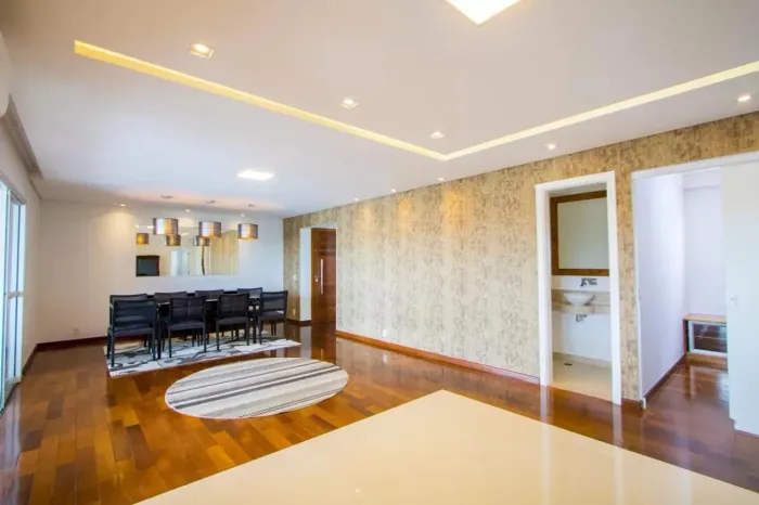 Apartamento 3 suítes com 165 m² na frente, Jardim  Santo André