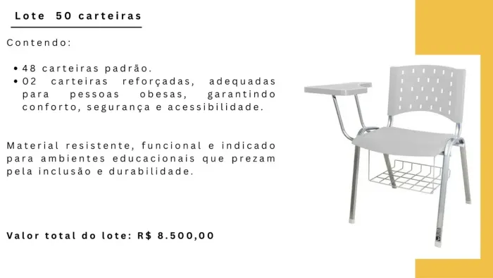 Carteiras Escolar