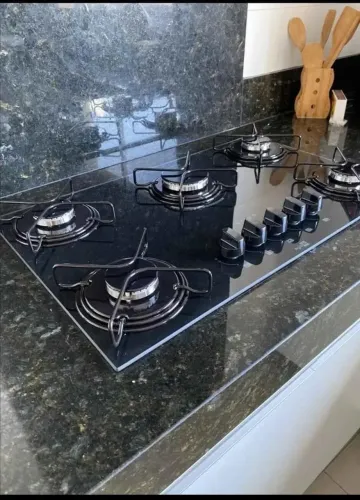 Vendo fogão cooktop 5 bocas semi novo