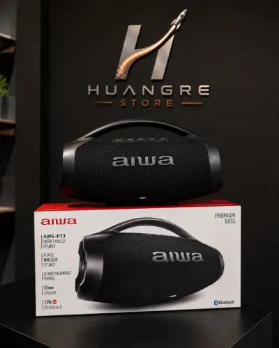 Bombox AIWA Premium Bass Original | Lacrada + Garantia + em até 6x Sem Juros