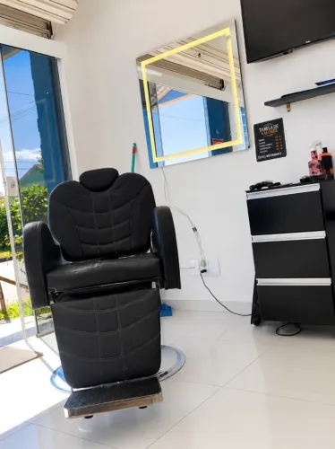 Poltrona reclinável pra barbearia 