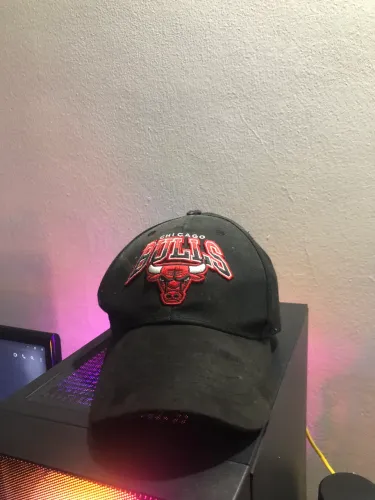Boné Chicago Bulls NBA Preto Original