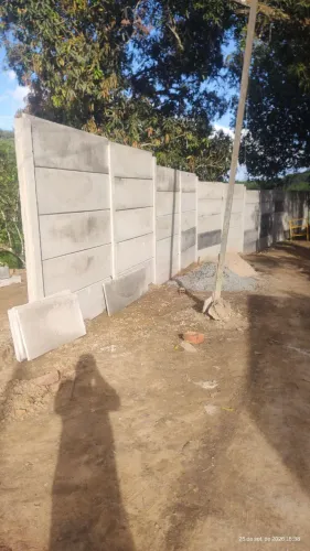 Muro pré moldados