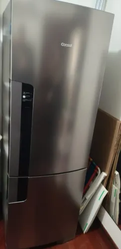 GELADEIRA CONSUL INOX IMPECÁVEL | MENOS DE 2 ANOS DE USO