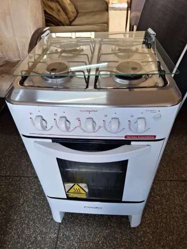 Fogão 4 boca automático