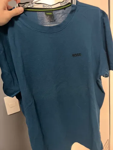 Camiseta Boss azul
