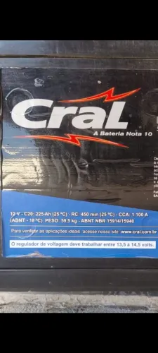 Bateria de caminhão 225 ap 12 volts