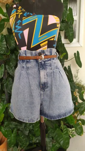 Short jeans BLUE streel Tam 40 e e cropped Tam M