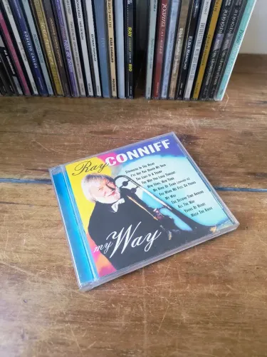 Cd Ray conniff original my way colecionador colecionável coleção vinil disco antigo arte