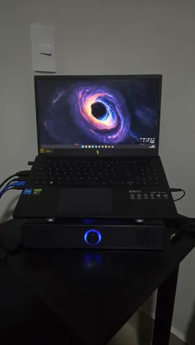 NITRO V15 (rtx4060) + base com fan + som 